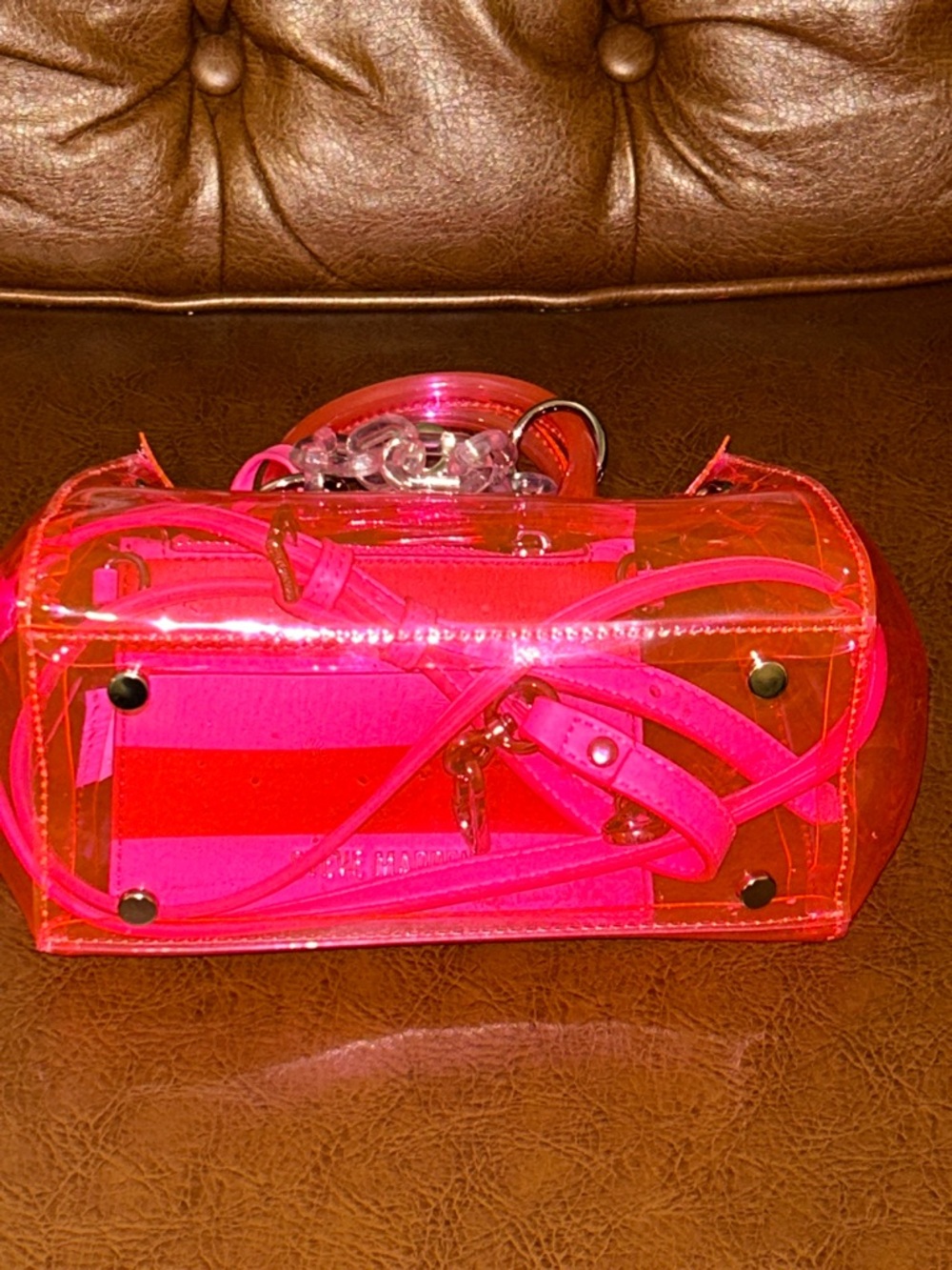 Beautiful Steve Madden Gummy Jelly Bag - Picture 6 of 12